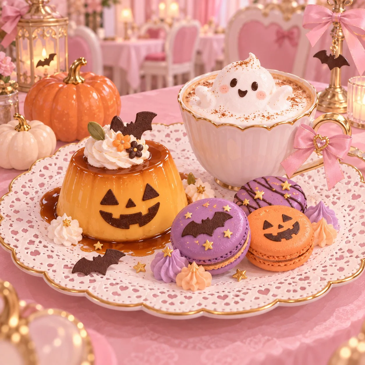 ハロウィン限定スイーツ登場（デモ）